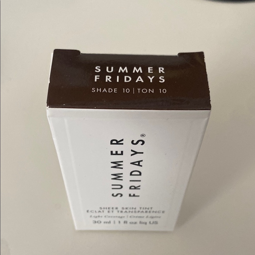 Summer Fridays Sheer Skin Tint Shade 10